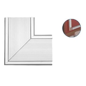 accesorio en "l" de aluminio, compatible con canaleta inka151