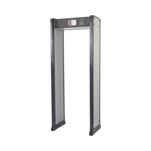 arco detector de metales de 6 zonas con anclaje para fijarse al piso. incluye sensor ir para evitar falsas alarmas / certificado por la administración federal de aviación de ee. uu. (faa)