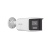 [dual light] bala ip 6 megapixel / imagen panorámica 180°/ poe / micrófono y bocina integrado / exterior ip67 / audio bidireccional / alarma visual y auditiva integrada / smart supplement light / micro sd 512 gb