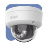hilook series / domo ip de 2 megapixel (1080p) / lente 2.8 mm / 30 mts ir / micrófono integrado / exterior ip67 / poe / dwdr / h.265+ / onvif