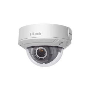 hilook series / domo ip 4 megapixel / 30 mts ir / exterior ip67 / poe / wdr 120 db / lente motorizado 2.8 12 mm / ik10 / microsd