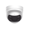 [dual light] turret ip 6 megapixel / imagen panorámica 180°/ poe / micrófono y bocina integrado / exterior ip67 / audio bidireccional / alarma visual y auditiva integrada / smart supplement light / micro sd 512 gb