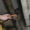 termómetro doble ir/sonda con medición ºc y ºf. con pantalla retroiluminada