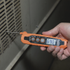 termómetro doble ir/sonda con medición ºc y ºf. con pantalla retroiluminada