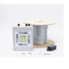 kit de cable sensor perimetral ironclad para cercas ciclónicas / 152 metros / 1 zona / sin falsas alarmas por viento / todo incluido/tarjeta lpu400/ calibración por software
