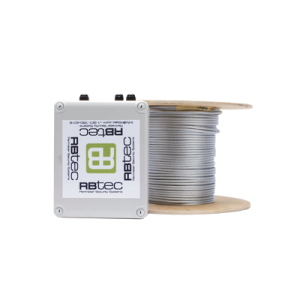 kit de cable sensor perimetral ironclad para cercas ciclónicas / 152 metros / 1 zona / sin falsas alarmas por viento / todo incluido/tarjeta lpu400/ calibración por software