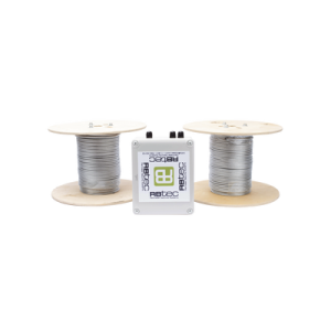 kit de cable sensor para cerca ciclonica ironclad / 150 metros / 2 zonas; 75 metros por zona / sin falsas alarmas por viento / todo incluido/tarjeta lpu400/ calibración por software