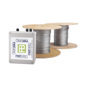 kit de cable sensor perimetral para cercas ciclonicas ironclad/ 305 metros / 2 zonas; 152 metros por zona / sin falsas alarmas por viento / todo incluido