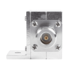 protector rf coaxial para 1.5 a 700 mhz con conectores n hembra en ambos lados con ceja lateral, 10 años de garantía