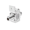 protector rf coaxial para 125 a 1000 mhz con ceja frontal con conectores n hembra en ambos lados, 50 Ω