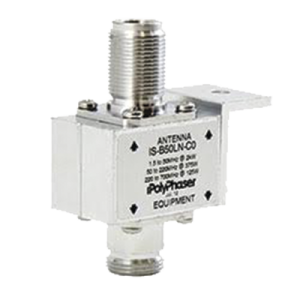 protector coaxial de 10mhz a 1ghz con bloqueador de dc y conectores n hembra, 50 Ω