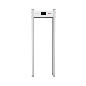 arco detector de metales de 18 zonas con pantalla lcd de 7" / conteo de personas y alarmas / ajuste de sensibilidad e interferencias