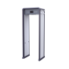 arco detector de metales de 33 zonas con pantalla lcd de 7" / conteo de personas y alarmas / ajuste de sensibilidad e interferencias