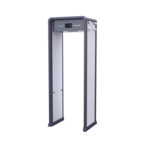 arco detector de metales de 33 zonas con pantalla lcd de 7" / conteo de personas y alarmas / ajuste de sensibilidad e interferencias
