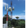 torre de fibra de carbono 18.3 metros (60 pies) autosoportada ultra ligera.
