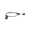 patch cord cat6a industrialnet, blindado s/ftp, con plug industrial y tapa en cada extremo, 1 metro