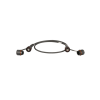 patch cord cat6a industrialnet, blindado s/ftp, con plug industrial y tapa en cada extremo, 3 metros