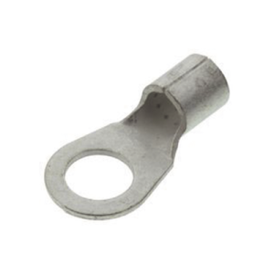 terminal de ojo de 5/16", sin aislamiento para cable cal no. 4.