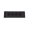 mascara decorativa diseño en negro para uap hd iw paquete de 3 mascaras.