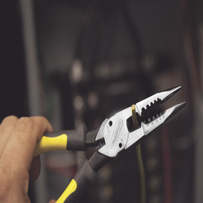 pinzas pelacables para cable sólido 8 16 awg y cable trenzado 10 18 awg; de 8 pulgadas. pinzas pelacables para cable sólido 8 16 awg y cable trenzado 10 18 awg; de 8 pulgadas.