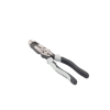 pinza híbrida con ponchadora de 8". pela cable sólido de 10 14 awg y cable trenzado de 12 16 awg