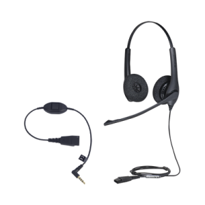 kit, diadema con cancelación de ruido, con accesorio para conexiones 3.5mm incluye modelos biz 1500 duo qd y mobile qd 35mm sï»¿
