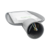 luminaria led de 100 w / 100 265 v ca~50/60 hz / fotocelda / color blanco/ dimensiones 200 x 465 x 78 mm / Ángulo de luz 135°.