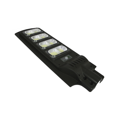luminaria con panel solar y sensor de movimiento de 160 w/ luz fría 6 500 k/ dimensiones 720 x 240 mm / Ángulo de luz 120°. luminaria con panel solar y sensor de movimiento de 160 w/ luz fría 6 500 k/ dimensiones 720 x 240 mm / Ángulo de luz 120°.