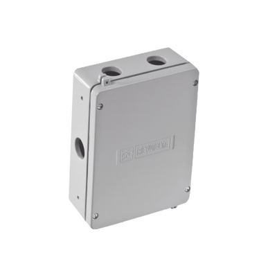 caja de unión de aluminio con 5 salidas de 3/4" / 2 izq 2 der 1 abajo. caja de unión de aluminio con 5 salidas de 3/4" / 2 izq 2 der 1 abajo.