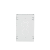 caja de pared superficial, uso universal con placas de pared, con cinta adhesiva, color blanco