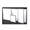 panel led / luz blanca 6 500 k / empotrado o suspendido / 59.5 x 59.5 cm / 40 w / 127 vca~60hz / vida Útil de 50,000 horas / Ángulo de luz de 140°