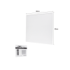 panel led / luz blanca 6 500 k / empotrado o suspendido / 59.5 x 59.5 cm / 40 w / 127 vca~60hz / vida Útil de 50,000 horas / Ángulo de luz de 140°