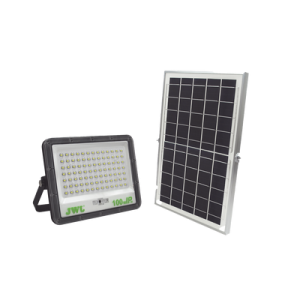 reflector de 100 w con panel solar / batería 3.2 v cd / t.c.c. 6 500 k / ip66.