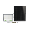 reflector de 300 w con panel solar / batería 3.2 v cd / t.c.c. 6 500 k / ip65.