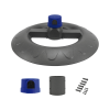 campana led industrial ufo / 100 w / suspendido poste / 85 265 vca / luz fría (6500°k).