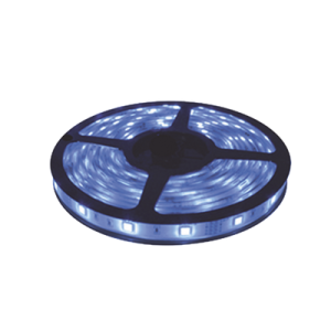 tira led de 5 m / color azul /uso interior / potencia 15 w / 420 lm/ 12 v cd / ip 20.