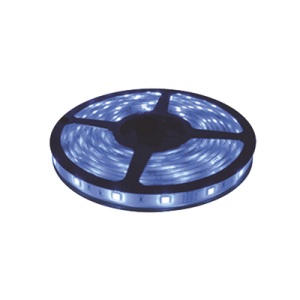 tira led de 5 m / color azul / uso exterior / potencia 22 w / 900 lm/ 12 v cd / ip 65.
