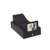 lámpara arbotante 6 w 330 lm / dimensiones 141 x 80 mm / 85 265 vca~ 50/60hz / luz cálida 2 700 k / uso en exterior ip 54.
