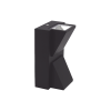lámpara arbotante 6 w 330 lm / dimensiones 141 x 80 mm / 85 265 vca~ 50/60hz / luz cálida 2 700 k / uso en exterior ip 54.