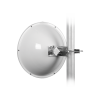 antena direccional de alto rendimiento/ parábola profunda para mayor aislamiento al ruido / 24.5 dbi / (4.9 6.4 ghz) / conectores n hembra / fácil montaje y soporte de acero inoxidable / radomo incluido