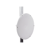 antena direccional de alto rendimiento/ parábola profunda para mayor aislamiento al ruido / 24.5 dbi / (4.9 6.4 ghz) / conectores n hembra / fácil montaje y soporte de acero inoxidable / radomo incluido