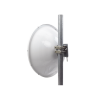 antena direccional de alto rendimiento/ parábola profunda para mayor aislamiento al ruido / 29 ± 1 dbi / 4.9 6.4 ghz / conectores n hembra / fácil montaje y soporte de acero inoxidable / radomo incluido