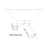 antena direccional de alto rendimiento, 4 ft, frecuencia de (4.9 a 6.1 ghz), alto aislamiento al ruido, ganancia de 35 dbi, soporte de acero inoxidable, polaridad en 90 ° y 45 °, incluye montaje.