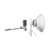 antena parabólica 4 ft para radio b11, ganancia de 41 dbi, conector guía de onda, 10.1 11.7 ghz, 1.2 m, incluye montaje jrz1200 adjustable