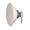 antena direccional de alto rendimiento / 35.5 ± 1 dbi / 4 ft / 5.9 7.125 ghz / conectores rp sma / alto aislamiento al ruido / fácil montaje y herraje de acero inoxidable / radomo incluido