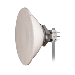 antena direccional de alto rendimiento / 35.5 ± 1 dbi / 4 ft / 5.9 7.125 ghz / conectores rp sma / alto aislamiento al ruido / fácil montaje y herraje de acero inoxidable / radomo incluido