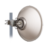 antena direccional de alto rendimiento / 30.5 ± 1 dbi / 2 ft / 5.9 7.125 ghz / conectores rp sma / alto aislamiento al ruido / fácil montaje y herraje de acero inoxidable / radomo incluido