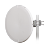 antena direccional de alto rendimiento / 30.5 ± 1 dbi / 2 ft / 5.9 7.125 ghz / conectores rp sma / alto aislamiento al ruido / fácil montaje y herraje de acero inoxidable / radomo incluido