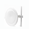 antena direccional de alto rendimiento / 33.0 ± 1 dbi / 3 ft / 5.9 7 ghz / conectores sma hembra inverso / alto aislamiento al ruido / fácil montaje y herraje de acero inoxidable / radomo incluido