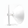 antena direccional de alto rendimiento / 33.0 ± 1 dbi / 3 ft / 5.9 7 ghz / conectores sma hembra inverso / alto aislamiento al ruido / fácil montaje y herraje de acero inoxidable / radomo incluido